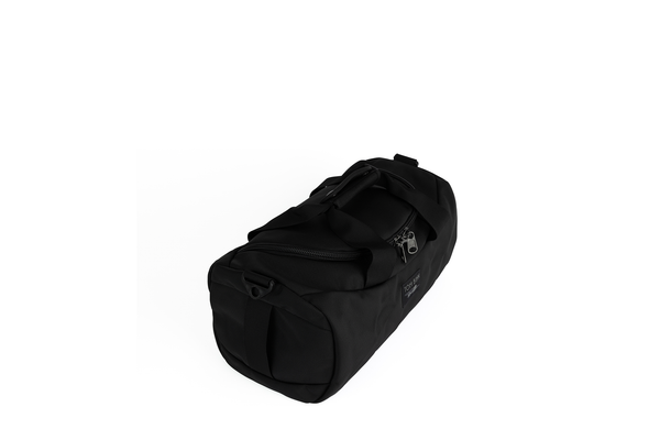 A Mini Yeoman Duffel in Black 1050 Ballistic.